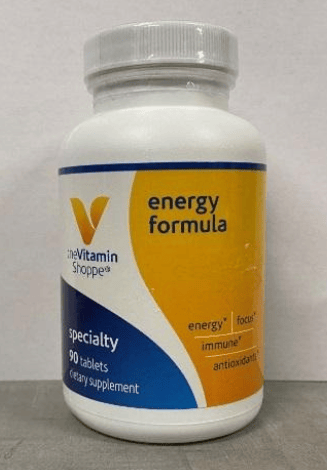 Recalled Vitamin Shoppe Energy Formula Multivitamins (90 Tablets)